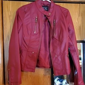 Red Leather Jacket
